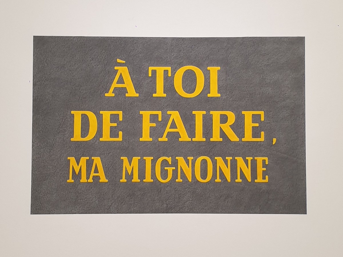 Sophie Calle – À toi de faire, ma&nbsp;mignonne