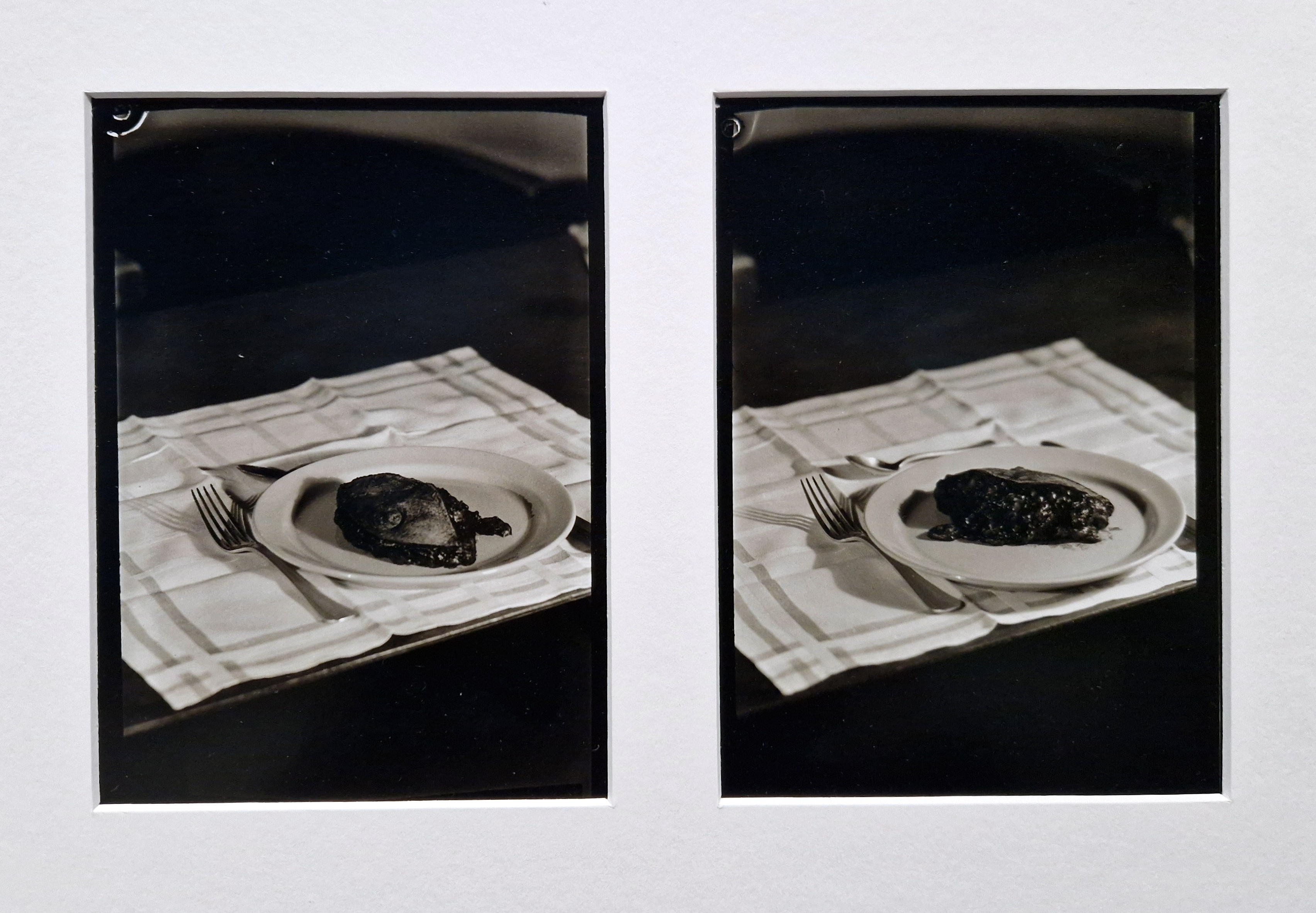 Untitled (Severed breasts from radical surgery in a place setting 1&2), Paris, 1929