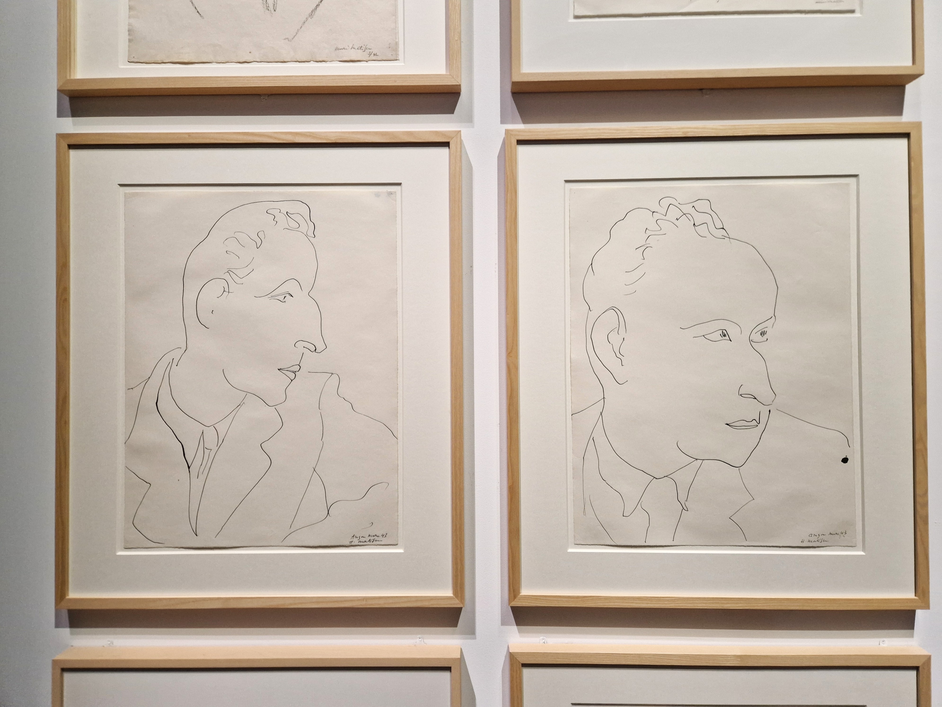 Portraits of Louis Aragon, 1942