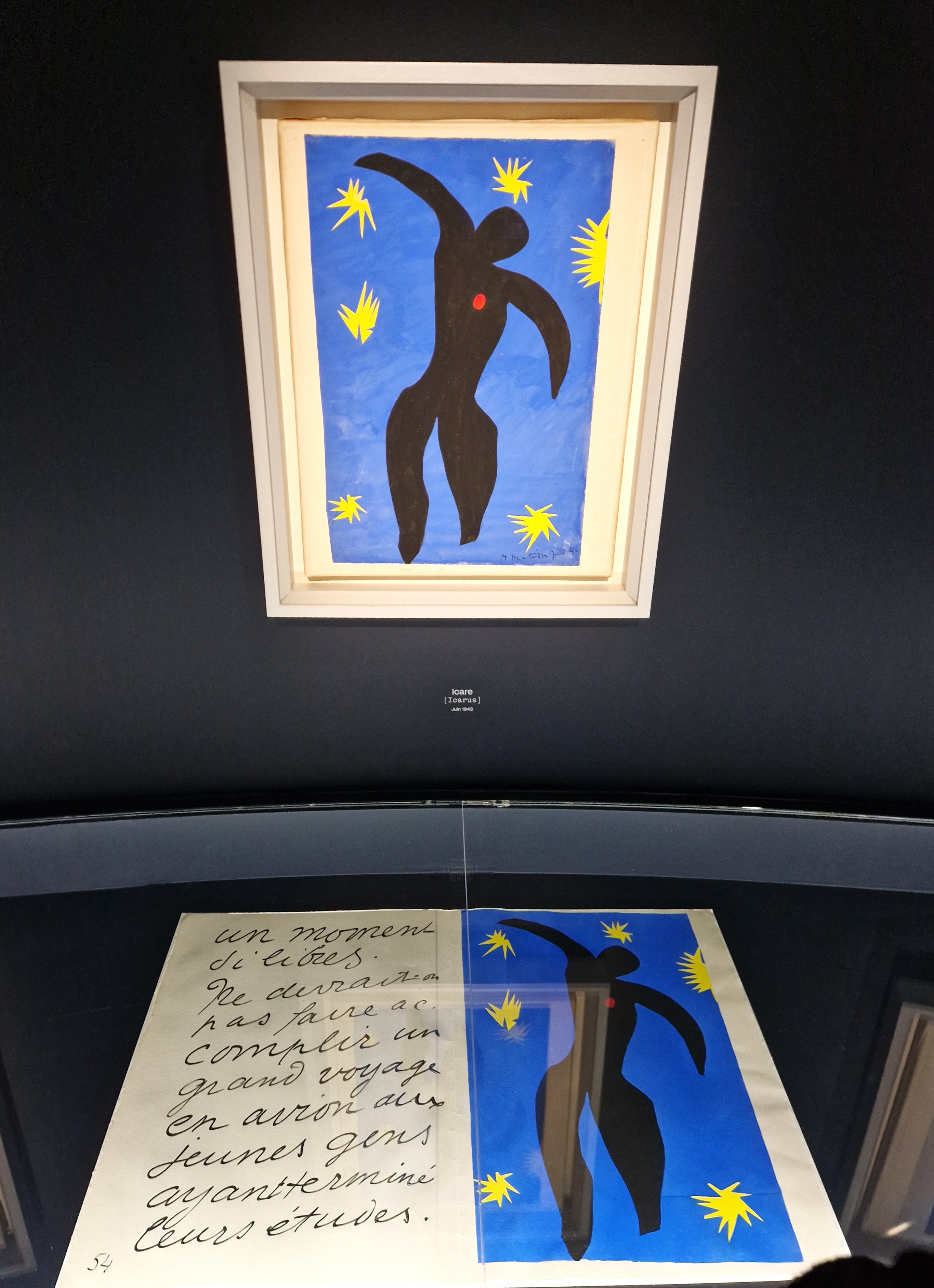Original maquettes for the book "Jazz", 1943-44