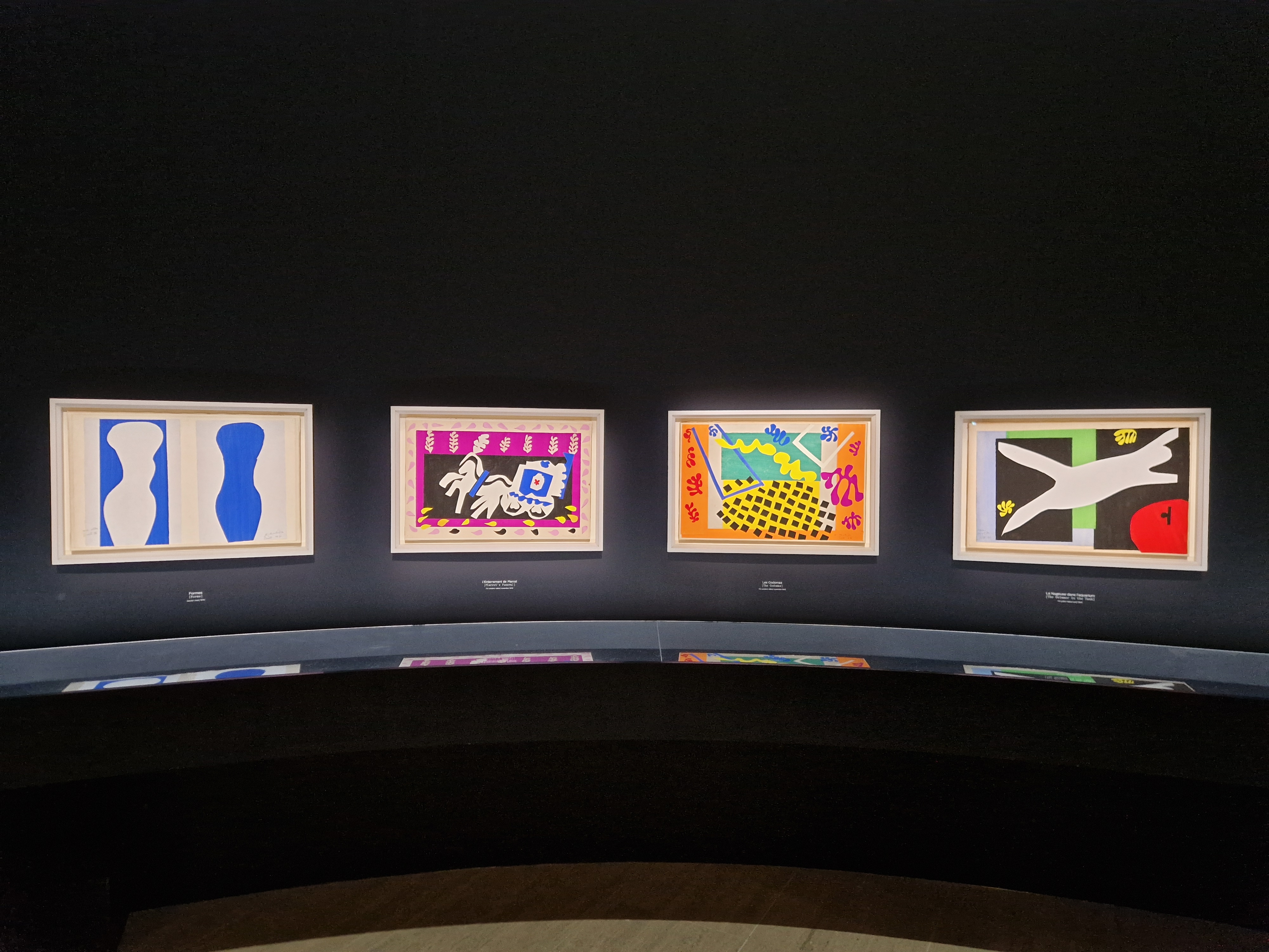Original maquettes for the book "Jazz", 1943-44